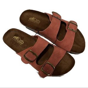 Cliffs by White Mountain Two Strap Sandals